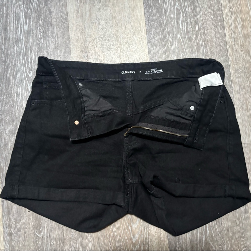 Old Navy Women's Black Jean Shorts